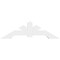 Ekena Millwork Vanguard Architectural Grade PVC Gable Bracket, 48"W x 14"H x 2"D x 4"F, 7/12 Pitch GBP048X14X0204VAN00 - alternate 2